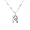 Initial Letter Pendant Necklace