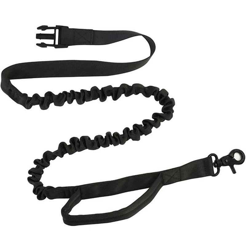 Hands-Free Reflective Dog Leash with Waist Pouch
