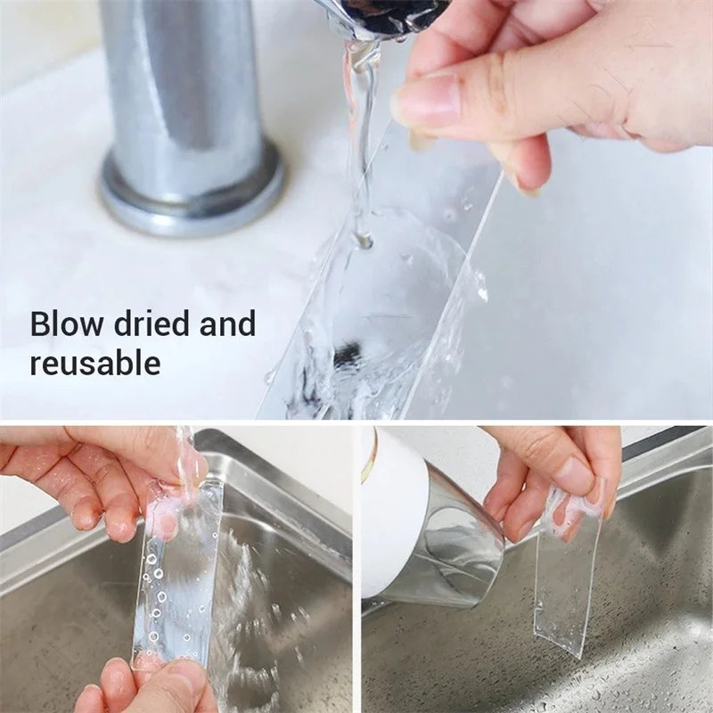 Invisible Nano Double-Sided Tape - Reusable & Waterproof