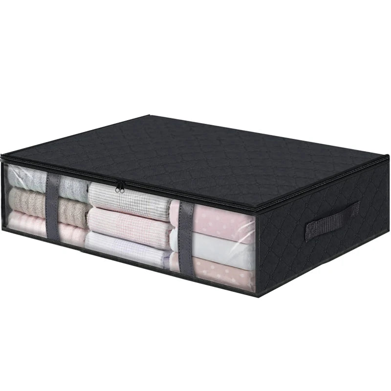 Under Bed Storage Containers with Clear Window (3-Pack)