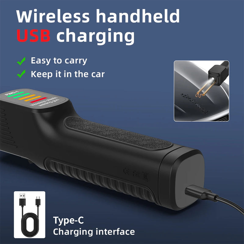 Portable USB-Rechargeable Plastic Welding Gun