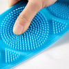 Silicone Body Scrubber with Long Handle and Strap