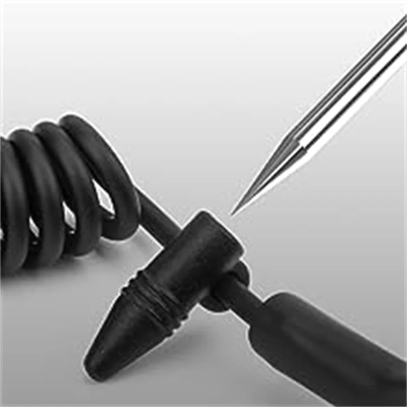 Smart Digital Circuit Tester with LED Display and Flashlight
