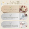 Star Silicone Pacifier Storage Box with Stroller Hanging Strap