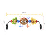 Adjustable Musical Activity Arch Toy for Baby Strollers and Car Seats