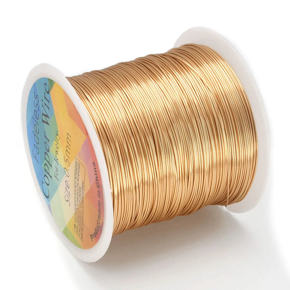 Colored Copper Craft Wire for Jewelry Making and DIY Projects