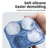 3D Soccer Ball Silicone Ice Cube Tray