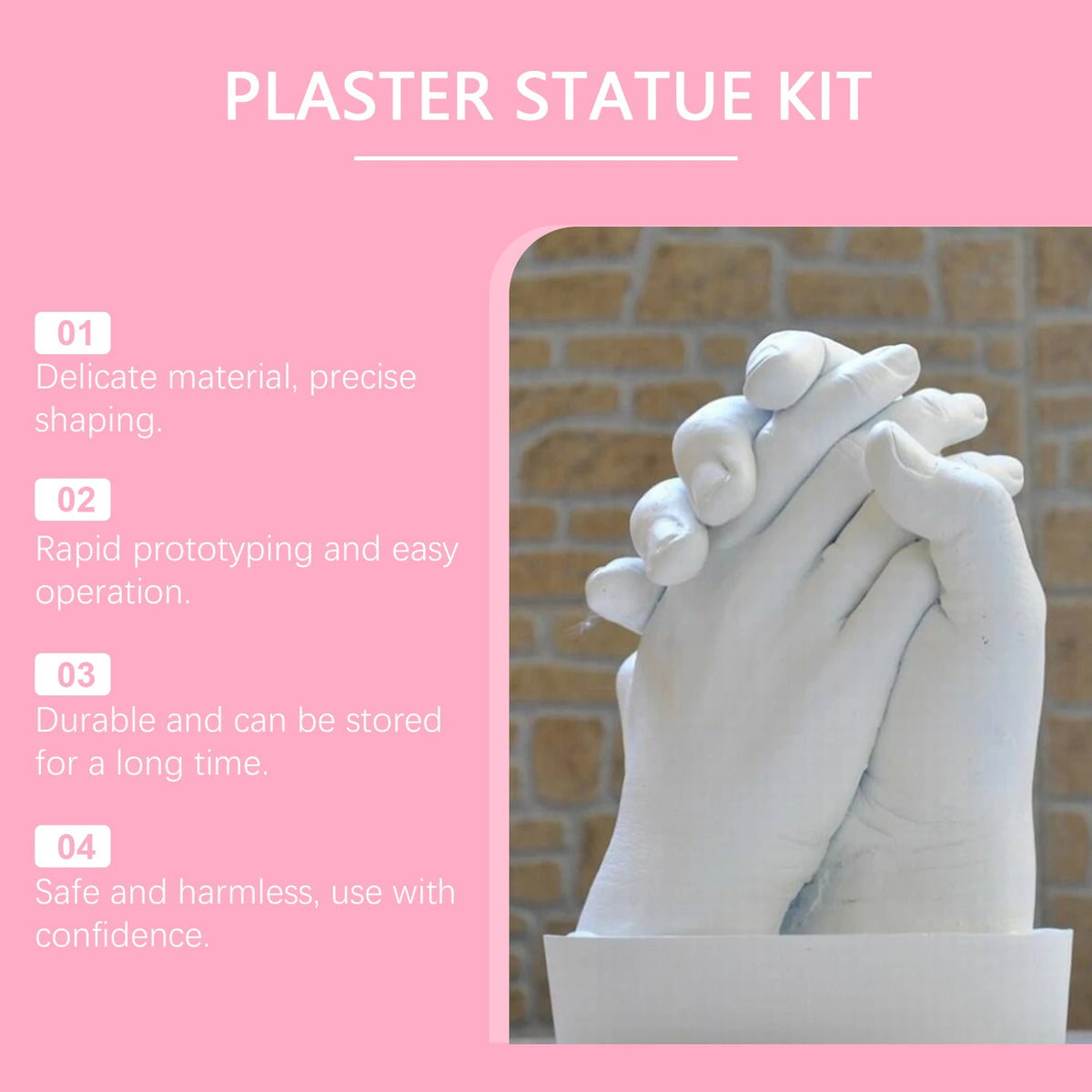 3D Hand & Footprint Casting Kit for Keepsake Art