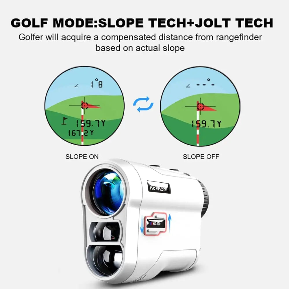 Precision Golf Laser Rangefinder with Slope Compensation