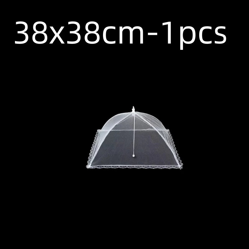 Foldable Mesh Food Cover with Pop-Up Design
