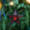 Forged Iron Star Hanging Candlestick