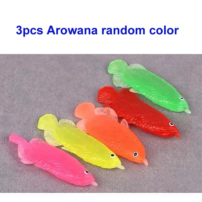 Adorable Kawaii Floating Goldfish Bath Toys - Set of 10