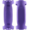 A purple shockproof silicone protective case for a JBL Charge 6 speaker.