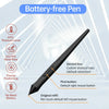 Ultra-Thin Graphics Drawing Tablet with Battery-Free Stylus