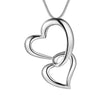 Collar con Colgante de Corazón en Plata de Ley 925