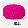 4-Ply Soft Cotton Blend Yarn for Knitting and Crochet