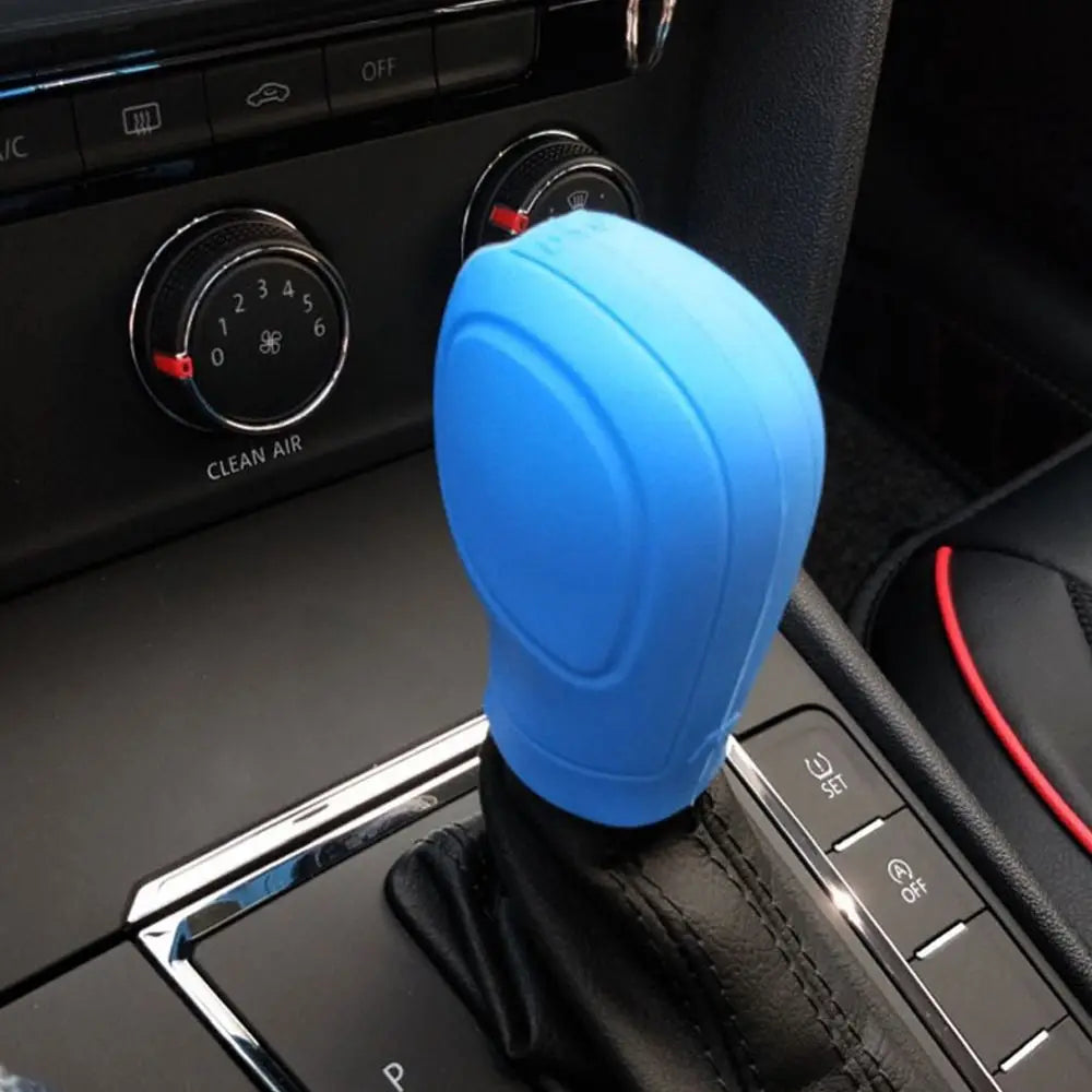 Universal Silicone Gear Shift Knob Cover – Non-Slip Protective Sleeve