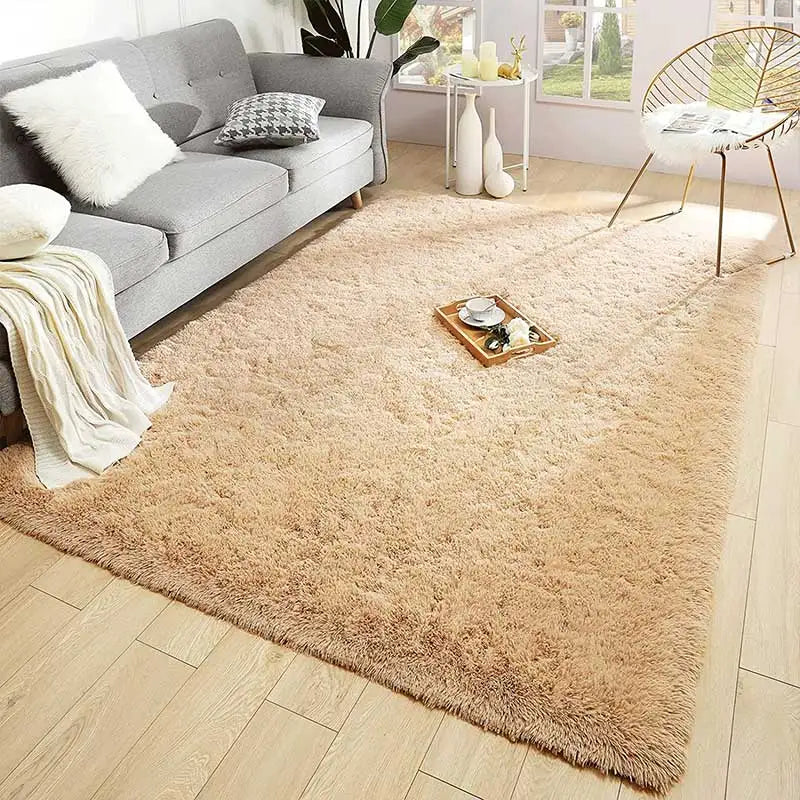 Plush Shag Area Rug – Soft, Cozy, and Modern