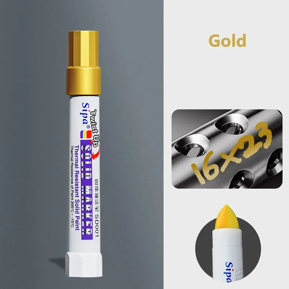 High-Temperature Resistant Solid Paint Marker Pen