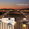 Lumières solaires pour terrasses et marches