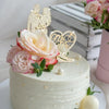 Crystal Rhinestone Mr and Mrs Wedding Cake Topper