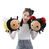 Kawaii Bee & Ladybug Plush Toy Set