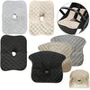 A collection of quilted leak-proof baby seat pads in various colors including gray, beige, and black.