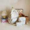 Cute Large-Capacity Bow Print Backpack Set