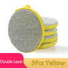 Double-Sided Dish Scrub Sponges for Kitchen Cleaning