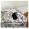 Butterfly Print Canvas Backpack for Women