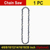 One piece of replacement chain saw blade with metal links