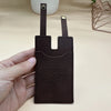 Vintage Western Boot Wallet with Snap Closure