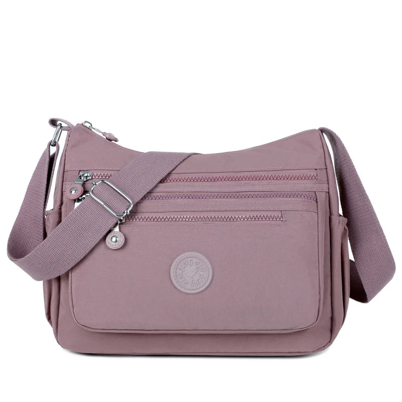 Waterproof Nylon Crossbody Bag for Women