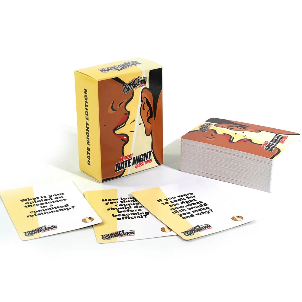 Couple Conversation Cards – Fun Date Night Card Game for Deeper Connection