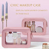Waterproof Travel Makeup Bag with Clear Window