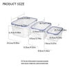 Produce Storage Bin with Removable Colander – Airtight, BPA-Free