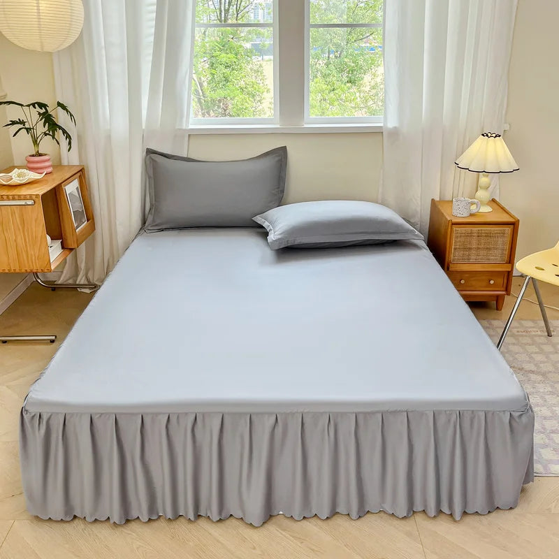 Microfiber Bed Skirt with 35cm Drop