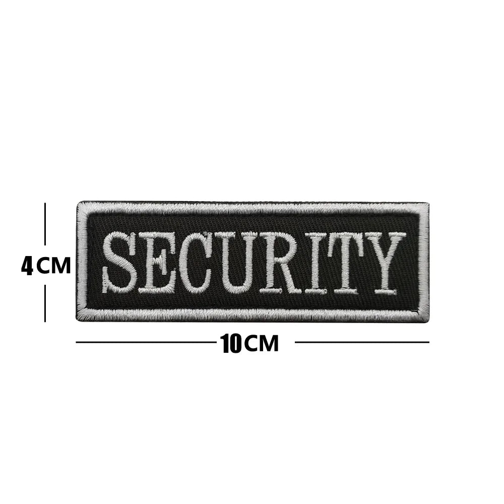 Reflective IR Security Patch with Hook & Loop Backing