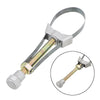 Adjustable Steel Strap Wrench for Oil Filter Removal (60-120mm)