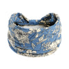 Bandeau Vintage à Motif Imprimé