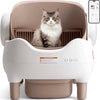 Smart Automatic Open-Top Cat Litter Box with App Control