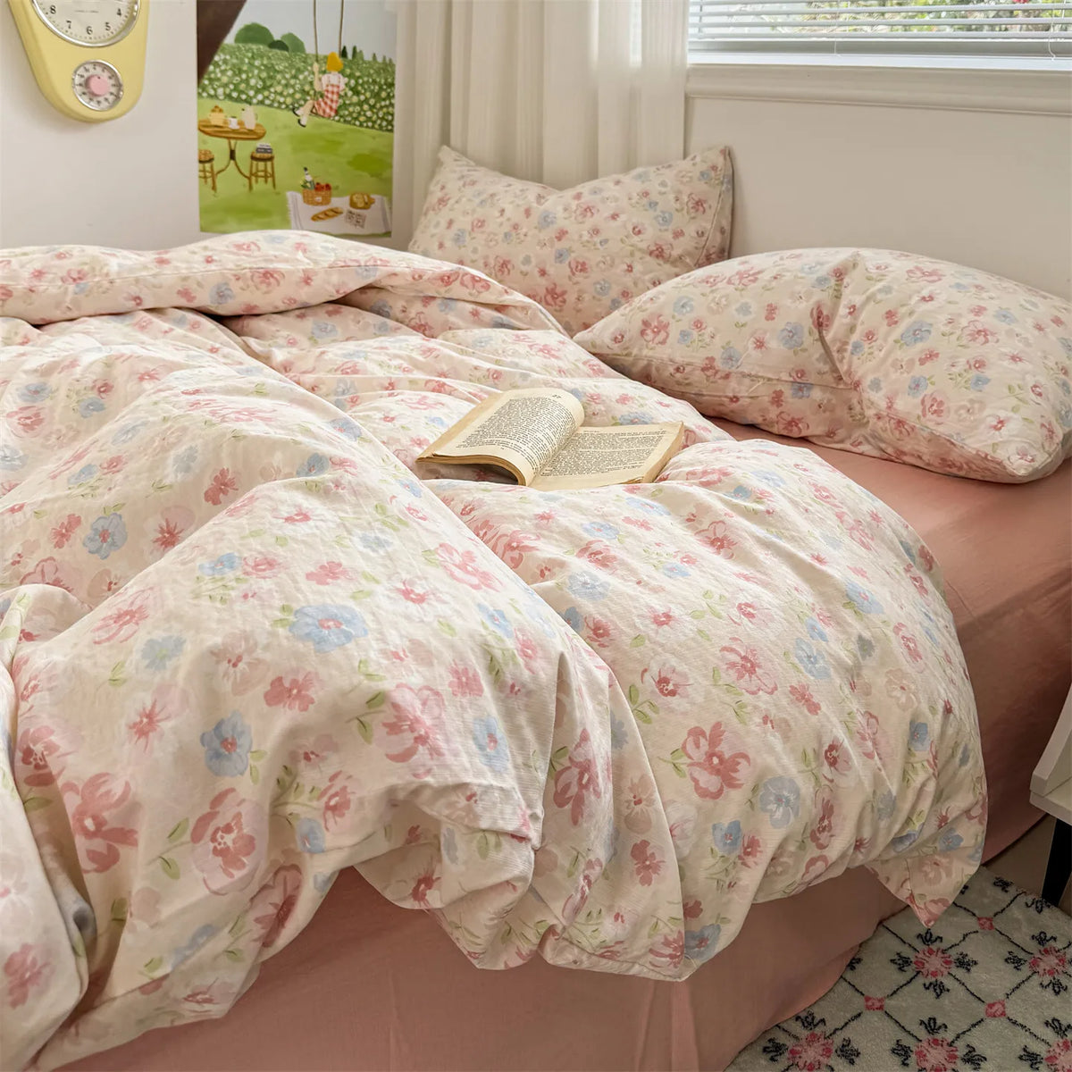 Ultra-Soft Microfiber Duvet Cover Set with Pillowcases
