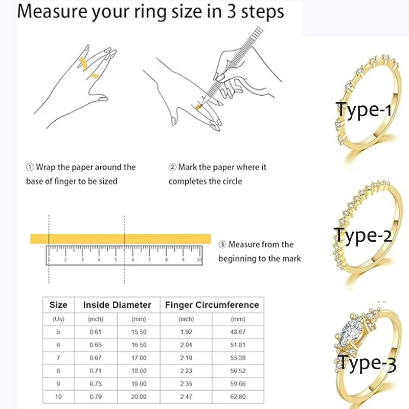 Dainty Gold-Plated Stacking Rings with Cubic Zirconia