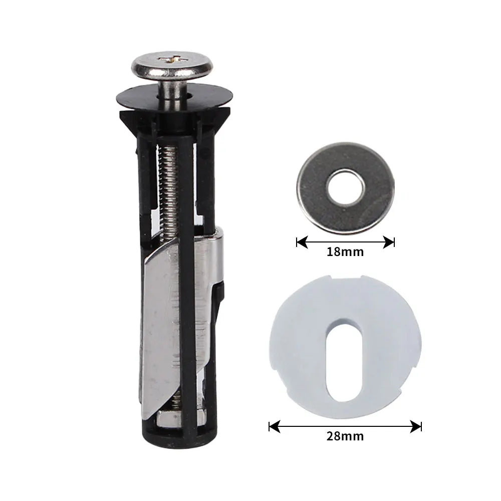 Stainless Steel Toilet Seat Hinge Bolt Kit