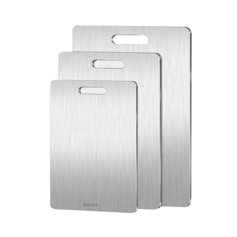 Tabla de Cortar de Acero Inoxidable 316 con Diseño Doble Cara