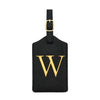 PU Leather Luggage Tag with Privacy Cover