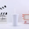 Personalized 16oz Matte Acrylic Tumbler with Lid and Straw