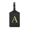 PU Leather Luggage Tag with Privacy Cover