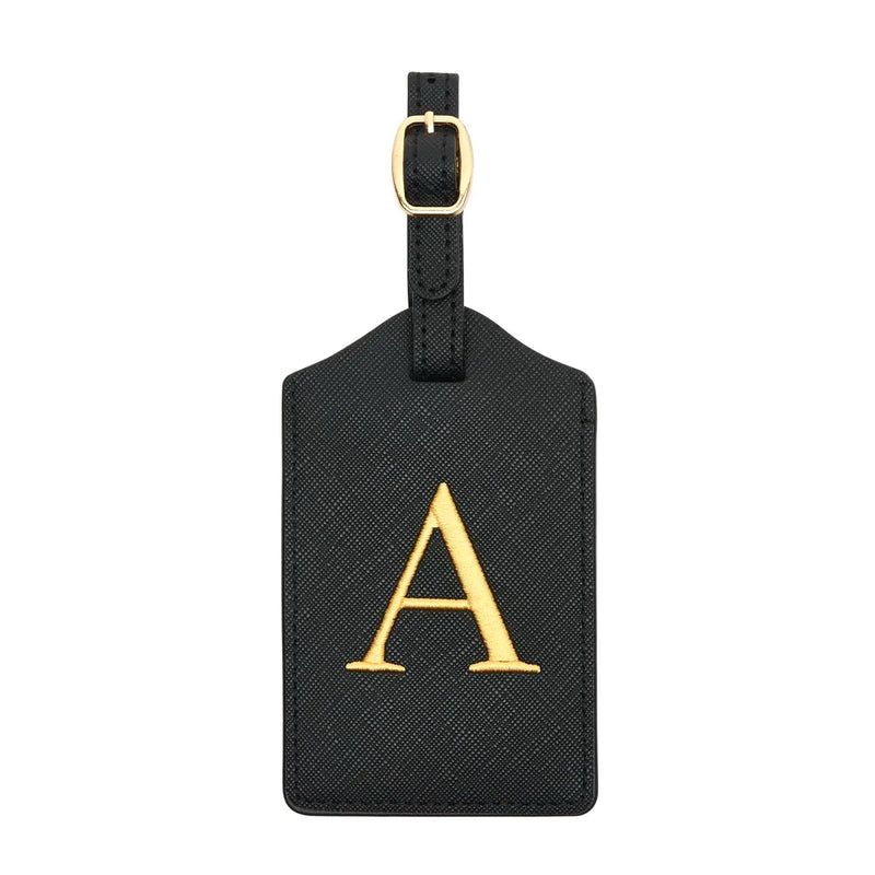 PU Leather Luggage Tag with Privacy Cover