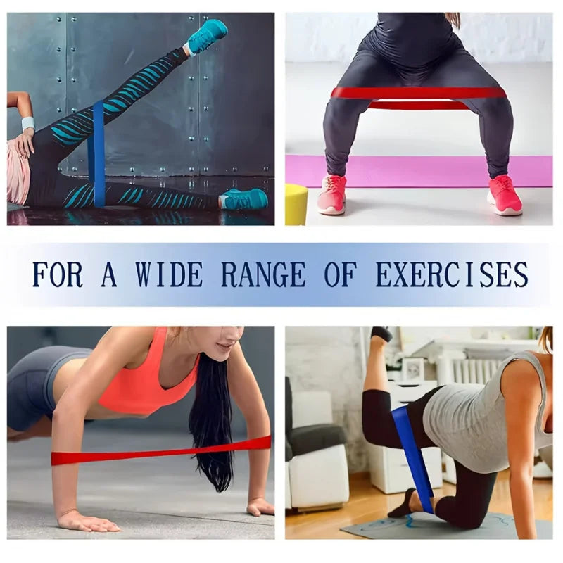 5-Level Resistance Band Set for Strength & Flexibility Training